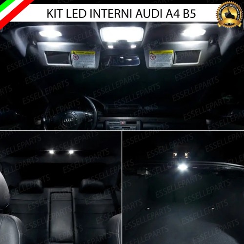 Kit Led interni Medium pack 6000K bianco ghiaccio Audi A4 B5 Berlina
