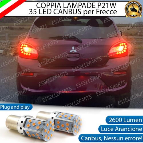 Frecce Posteriori P21W 35 LED Canbus Mitsubishi Space Star 2 Con fari posteriori a LED