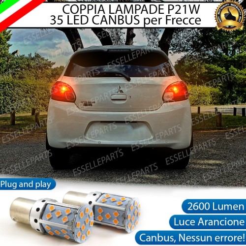 Frecce Posteriori P21W 35 LED Canbus Mitsubishi Space Star 2 con fari posteriori Alogeni