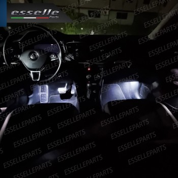 Coppia LED Vano Piedi Vw T-Roc con interni a LED
