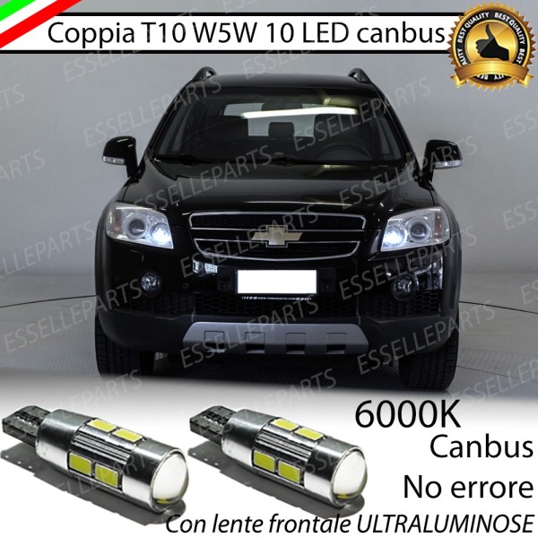 Luci posizione 10 LED Canbus 660 Lumen CHEVROLET CAPTIVA