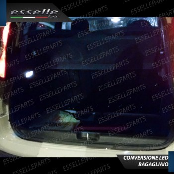 Kit LED interni + Luci targa LED 6000K Canbus Fiat Panda MK3 con plafoniera doppia