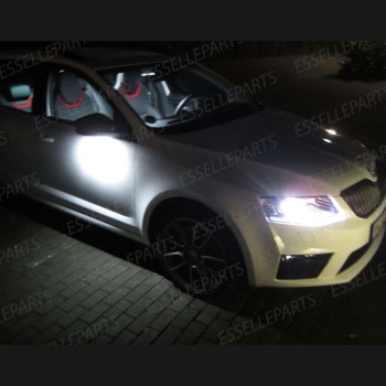 Kit LED interni Completo 6000K Bianco Canbus Skoda Octavia MK3 5E con Tetto Panoramico