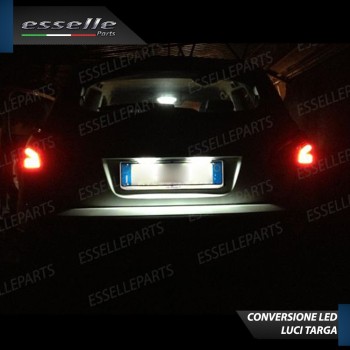 Kit LED interni + Luci targa LED 6000K Bianco Canbus Nissan Qashqai J10 con Tetto Panoramico