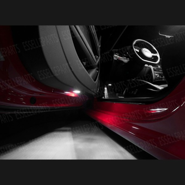 Kit LED interni + Luci targa LED 6000K Bianco Canbus Audi A5 8T coupè