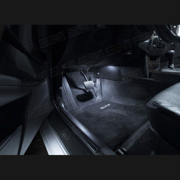 Kit LED interni Completo 6000K Luce Bianca Canbus Bmw Serie 5 E60 Berlina