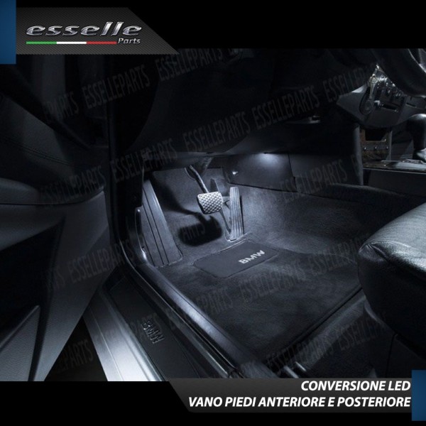 Kit LED interni + Luci targa LED 6000K Luce Bianca Canbus Bmw Serie 5 E60 Berlina