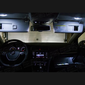Kit LED interni Medium Pack 6000K Bianco Canbus VW Golf MK7 con interni alogeni Kit LED interni Medium Pack 6000K Bianco Canbus VW Golf MK7 con interni alogeni