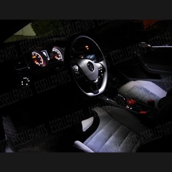 Kit LED interni Basic Pack 6000K Bianco Canbus VW Golf MK7 con interni alogeni Kit LED interni Basic Pack 6000K Bianco Canbus VW Golf MK7 con interni alogeni