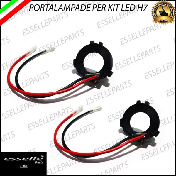 Kit Full LED H7 6400 LUMEN Anabbaglianti VW GOLF VII + portalampade specifici