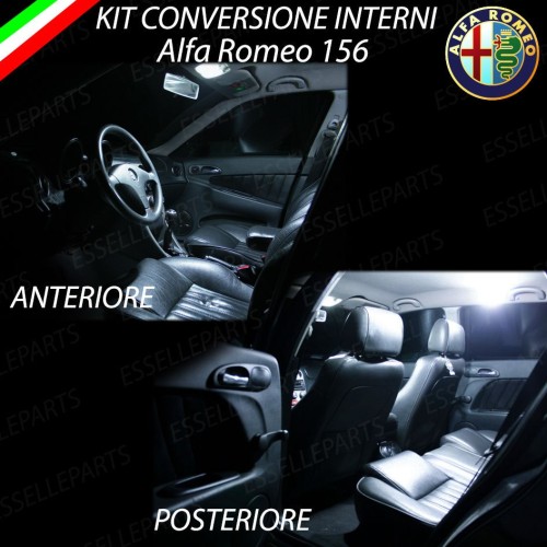 Kit LED Interni Basic Pack 6000K Luce Bianca Canbus Alfa Romeo 156
