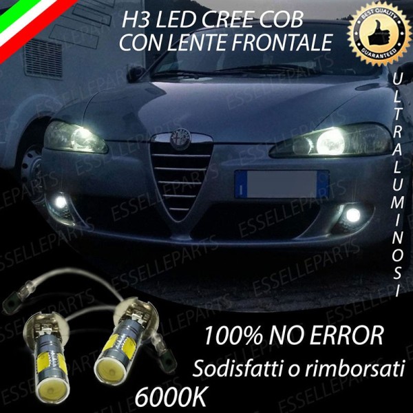 Luci Fendinebbia H3 LED 900 Lumen Alfa Romeo 147