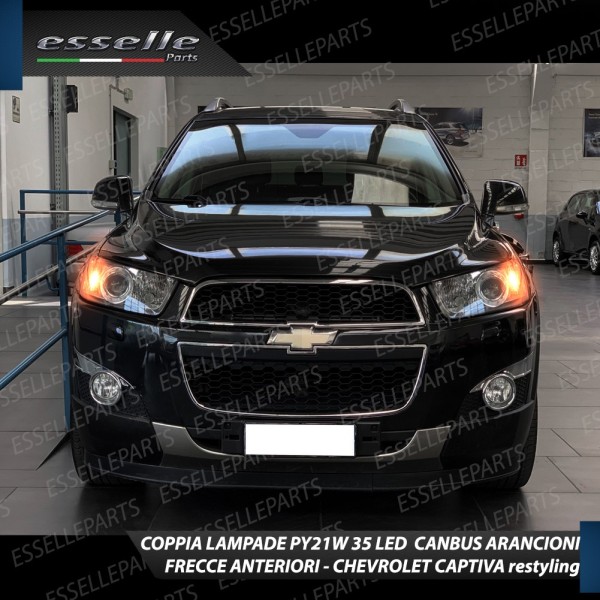Lampade ANTERIORI PY21W BAU15S 35 LED Canbus CHEVROLET CAPTIVA C100 C140