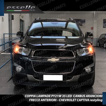 Lampade ANTERIORI PY21W BAU15S 35 LED Canbus CHEVROLET CAPTIVA C100 C140 Lampade ANTERIORI PY21W BAU15S 35 LED Canbus CHEVROLET CAPTIVA C100 C140