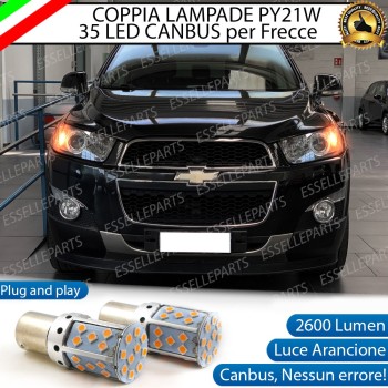 Lampade ANTERIORI PY21W BAU15S 35 LED Canbus CHEVROLET CAPTIVA C100 C140 Lampade ANTERIORI PY21W BAU15S 35 LED Canbus CHEVROLET CAPTIVA C100 C140