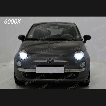 Conversione Fari Full LED Abarth 500 595 695 Pre-Restyling Canbus 6000K Bianco