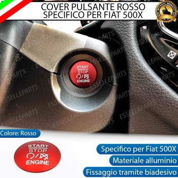 Cover Rosso Pulsante Accensione Per Fiat 500X