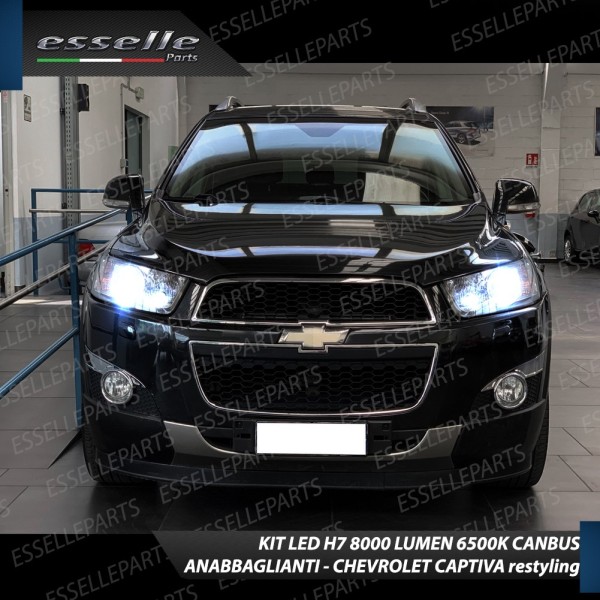 Conversione Fari Full LED 6000K bianco Chevrolet Captiva Restyling