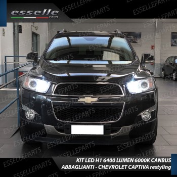 Kit Full LED H1 Abbaglianti 6400 Lumen 6000K bianco CHEVROLET CAPTIVA Kit Full LED H1 Abbaglianti 6400 Lumen 6000K bianco CHEVROLET CAPTIVA