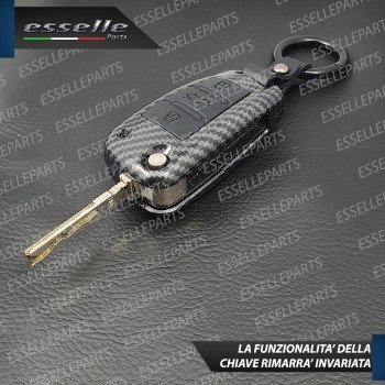 Cover Carbon Look In Plastica Rigida Di Protezione Specifica Per Chiave Audi A1 Cover Carbon Look In Plastica Rigida Di Protezione Specifica Per Chiave Audi A1