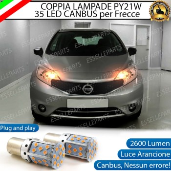 Lampade ANTERIORI PY21W BAU15S 35 LED Canbus NISSAN NOTE II Lampade ANTERIORI PY21W BAU15S 35 LED Canbus NISSAN NOTE II