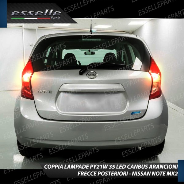 Coppia Frecce Posteriori PY21W 35 LED Canbus NISSAN NOTE II