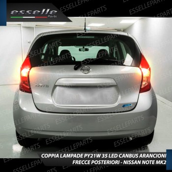 Coppia Frecce Posteriori PY21W 35 LED Canbus NISSAN NOTE II Coppia Frecce Posteriori PY21W 35 LED Canbus NISSAN NOTE II