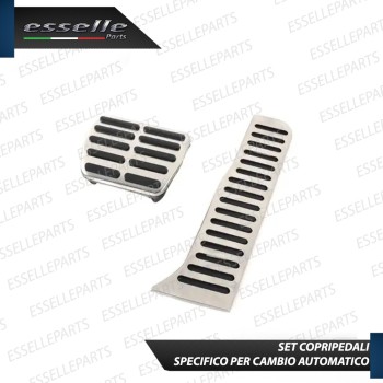 Set Copripedali Pedaliera Per Cambio Automatico Audi A3 8P 8Pa pre-Restyling Set Copripedali Pedaliera Per Cambio Automatico Audi A3 8P 8Pa pre-Restyling