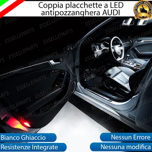 Coppia Placchette Complete Da 18 LED Antipozzanghera Audi A3 8V