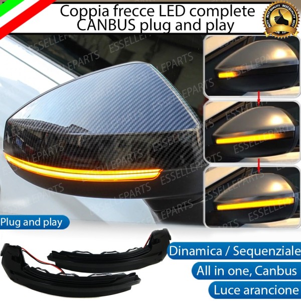 Set Frecce Dinamiche Per Specchietti Laterali Audi A3 8V