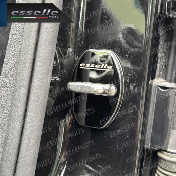 2 X Cover Serratura Porte Adesivo In Metallo Cromo Fume' Per Audi A3 8V 2 X Cover Serratura Porte Adesivo In Metallo Cromo Fume' Per Audi A3 8V