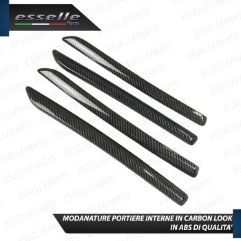 4 X Modanature Portiere Interne In Carbon Look Per Audi A3 8V 4 X Modanature Portiere Interne In Carbon Look Per Audi A3 8V