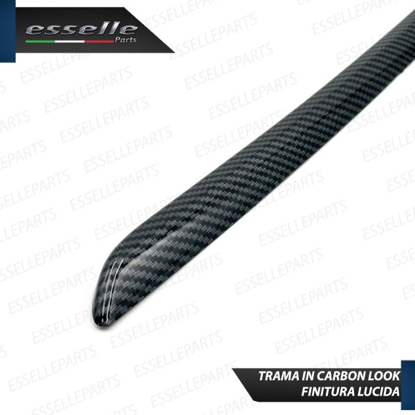 4 X Modanature Portiere Interne In Carbon Look Per Audi A3 8V