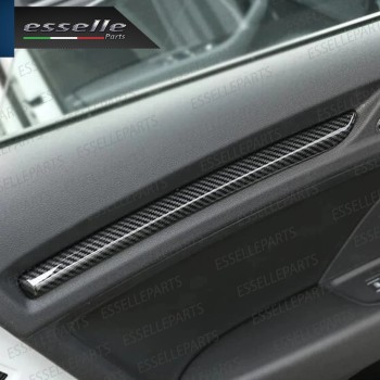 4 X Modanature Portiere Interne In Carbon Look Per Audi A3 8V 4 X Modanature Portiere Interne In Carbon Look Per Audi A3 8V