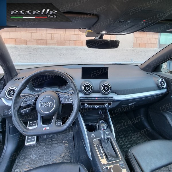 4 Inserti Alluminio Bocchettoni Aria Condizionata Per Audi A3 8V