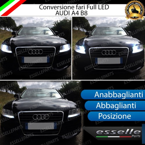 Kit Fari LED Completi Per Audi A4 B8 Pre-Restyling 6000K