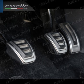 Set Pedaliera copri pedali copripedali Cambio Manuale Audi A6 C6 Dal 2009 Set Pedaliera copri pedali copripedali Cambio Manuale Audi A6 C6 Dal 2009