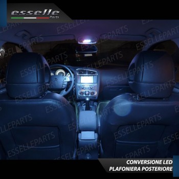 Kit LED interni + Luci targa LED 6000K Luce Bianca Canbus Citroen C4 MK2