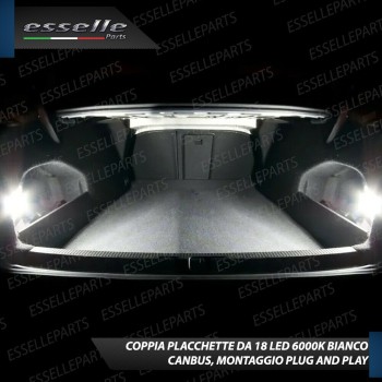 Coppia Placchette Complete Da 18 LED Vano Bagagli Citroen C5 MK1