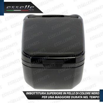 Bracciolo Portaoggetti In Eco Pelle Regolabile Specifico Per Volkswagen Caddy Iii