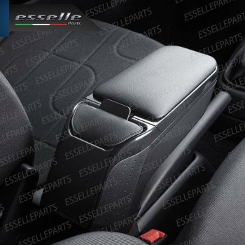 Bracciolo Portaoggetti In Eco Pelle Regolabile Specifico Per Volkswagen Caddy Iii