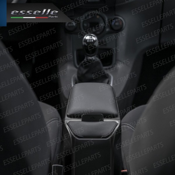 Bracciolo Portaoggetti In Eco Pelle Regolabile Specifico Per Volkswagen Caddy Iii