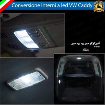 Kit LED interni Completo 6000K Luce Bianca Canbus Per Vw Caddy MK3