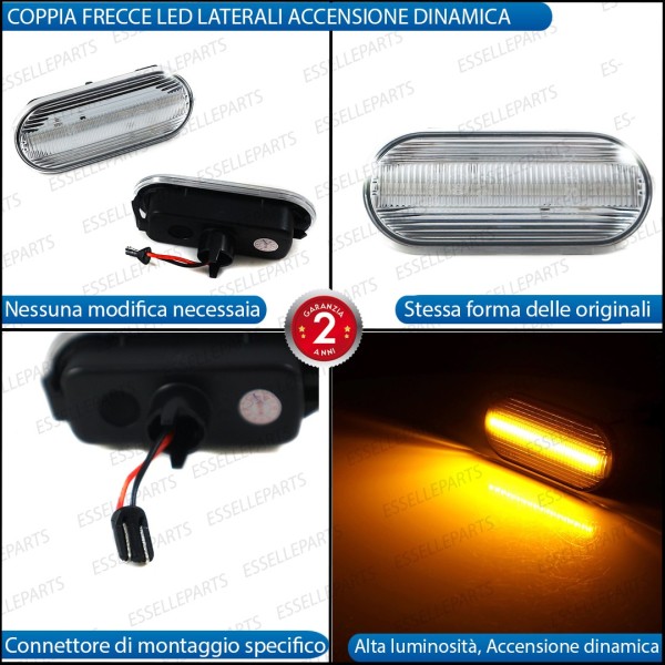 Placchette Dinamiche Laterali Per Frecce Specifiche Per Vw Caddy