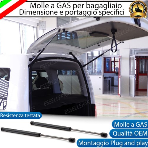 Ammortizzatori Molle A Gas Pistoncini Portellone Bagagliaio Volkswagen Caddy 3