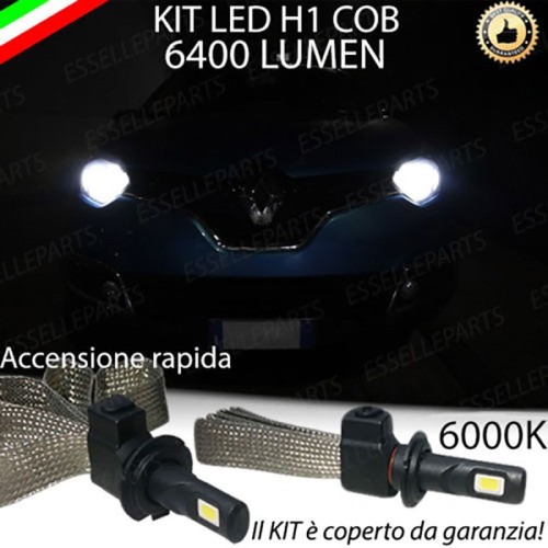 Kit Full LED H1 Anabbaglianti 6400 Lumen 6000K bianco Renault Captur