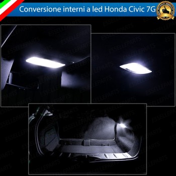 Kit LED interni Completo 6000K bianco Canbus Honda Civic 7G