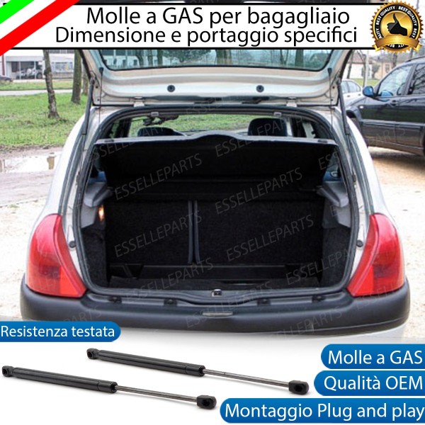 Ammortizzatori Molle A Gas Pistoncini Portellone Bagagliaio Renault Clio 2