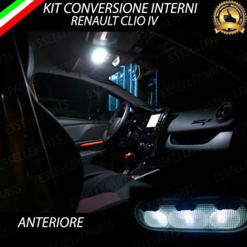 Kit LED interni Basic Pack 6000K Bianco Canbus Renault Clio MK4 Pre-Restyling Kit LED interni Basic Pack 6000K Bianco Canbus Renault Clio MK4 Pre-Restyling