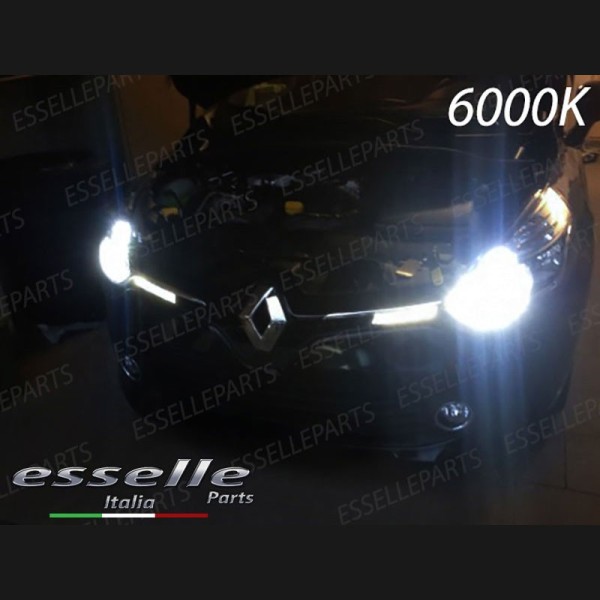 Kit Xenon H7 Anabbaglianti AC 6000K bianco ghiaccio Renault Clio 4 Pre-Restyling